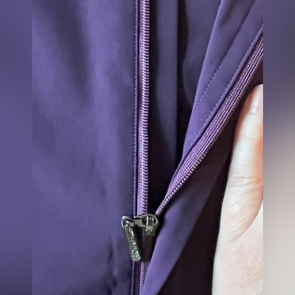 Comme Ca du Mode formal shirt. Plum Purple. Size 3 - Picture 9 of 10